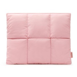 Comfyable Puffy Laptop Sleeve 13 14 15 16", Lightweight Case, Pillow Purse for MacBook M4 M3 M2 M1, Notebook Sleeve, Gift, Work, School:_Pink_For 15" MBA / 16" MBP M4 M3 M2 M1