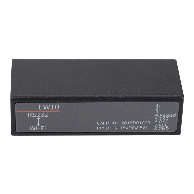 ASHATA WiFi Serial Server Small WiFi Serial Server Elfin-EW10A Supports