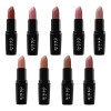 Bissú - Set De 9 Labiales Acabado Mate Tonos Nude.