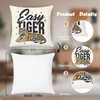 Nipil Funny Trendy Tiger Pillow Covers 18x18, Easy Tiger Humorous