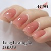 Double Rhythm 0.50 OZ Translucent Gel Polish Same Color Same