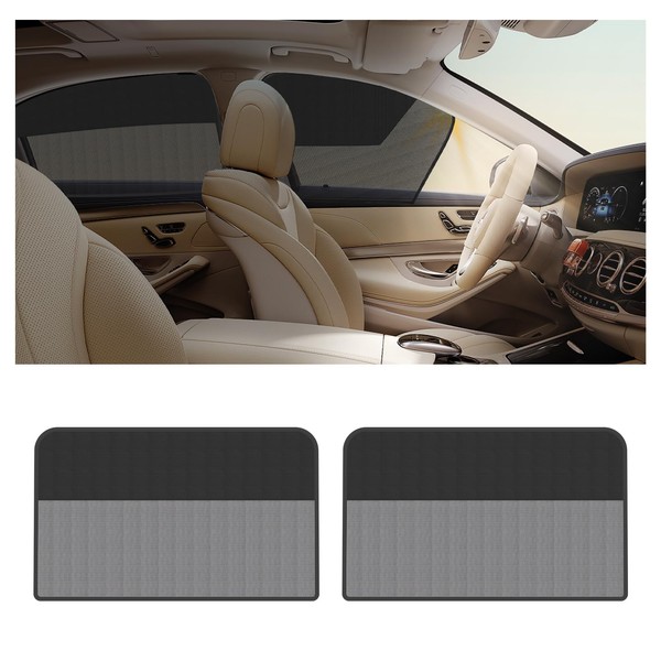 2PCS Magnetic Car Window Shades for Baby,Breathable Car Window Covers