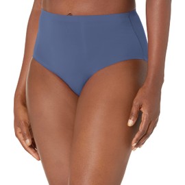 Bali Women's Comfort Revolution EasyLite Brief Panty, Classic Chambray Blue, 6