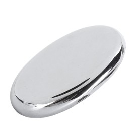 62x44x10mm Oval Shape Terahertz Stone Plate Fascia Scraper Massage Scraping Tool for Skin Care