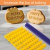 1 Set Cookie Mould with Number and Alphabet Stamps, Reusable