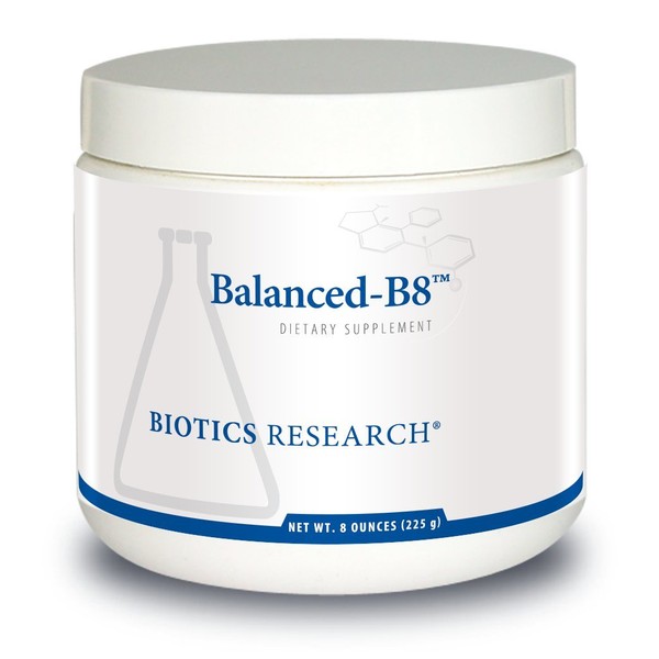 BIOTICS Research Balanced B8 Powder, Myo inositol and D Chiro inositol, 40:1ratio, Women’s Health, Neural Communication, Fat Metabolism,Vascular Health,Hair Growth 8ounces