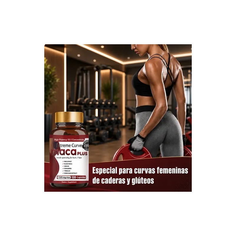 Cápsulas De Maca Realzar Y Aumentar Glúteos 2pcs