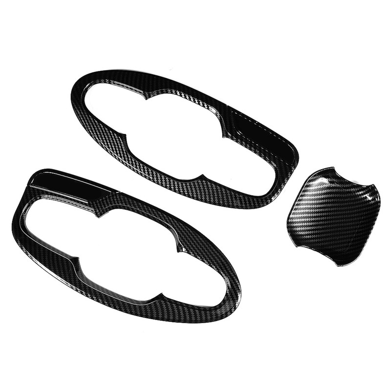 8pcs Car Door Handle Bowl Insert Plate Trim Fit for