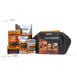 L'Oreal Men Expert The Expert Hydra Energetic Washbag Gift Set For Him: Moistuiser, Face Wash, Shower Gel 5011408094091
