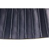 Truck Curtain, Black, Pleated Nap Curtain, Leather Style, Width 94.5