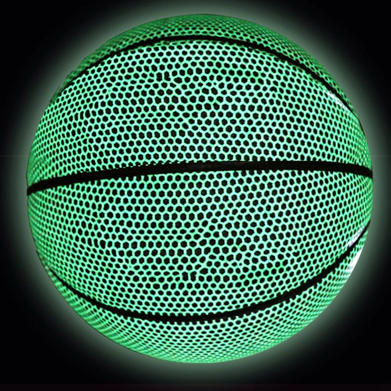 NO.7 Durable Luminous Adult Basketball with Special Pattern for Indoor/OutdoorAdult