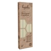 Hyoola 8" Beeswax Taper Candles - 8 Hour Burn Time