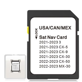CX-30 Latest Navigation SD Card Map Update, TD2K66EZ1B Navigation Accessories for CX-5 3 CX-9 2021-2023, 2022-2024 CX-50, 2022-2023 MX-30