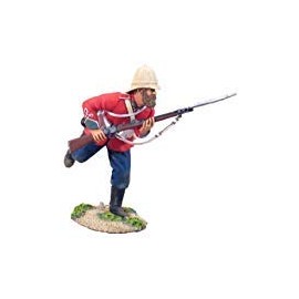 Zulu War W Britain British 24th Foot Infantry Charging No.1 1/32 20044 Collectible Toy Soldier 1/32 Scale Hand Painted Metal Figure