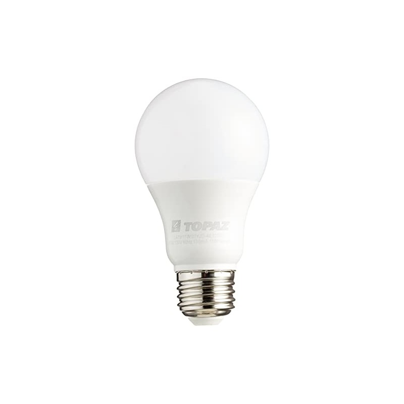 Topaz LED Light Bulb, A19, 9W, 2700K, 90CRI Dimmable