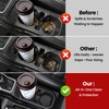 Cup Holder Insert Coaster Fit for Jeep Wrangler & Gladiator