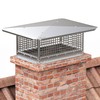 YITAHOME Chimney Cap, 13" x 21" Chimney Cover for Outside,