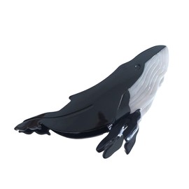 Black Whale Hair Clip,Acetate Claw Clips,Hair Clips for Women