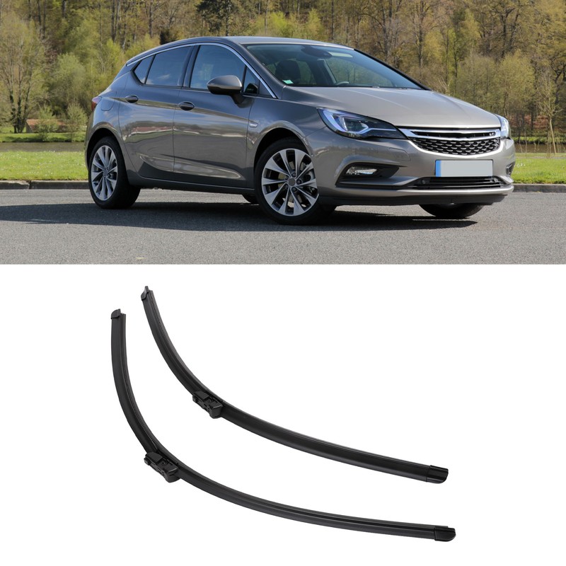 Pair of Front Wiper Blades High Strength Windshield Wiper Blade