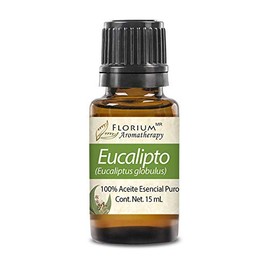 Eucalipto - Aceite Esencial Puro 15 ml - Grado Terapéutico - Auténtica Aromaterapia Florium