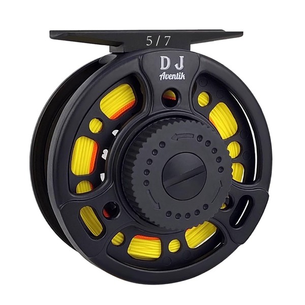 Aventik DJ Fly Reel 3/5 5/7 7/9 Super Large Arbor