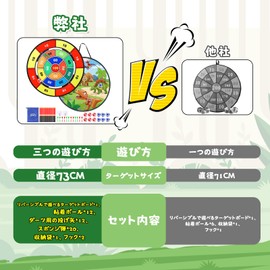 Skirfy Toy, Target, Double-Sided Dart Board, 3 in 1 How to Play, Dart Set, Toss Game, Sports Game, Toy, Competition, Educational Toy, Indoor, Party Game, Parent-child Toy, Foldable, Convenient Storage