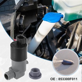 A ABSOPRO Car Windscreen Washer Engine Pump for Toyota Yaris Black