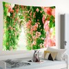Summer Rose Flower Arch Tapestry Large Wall Hanging Backdrop Wall