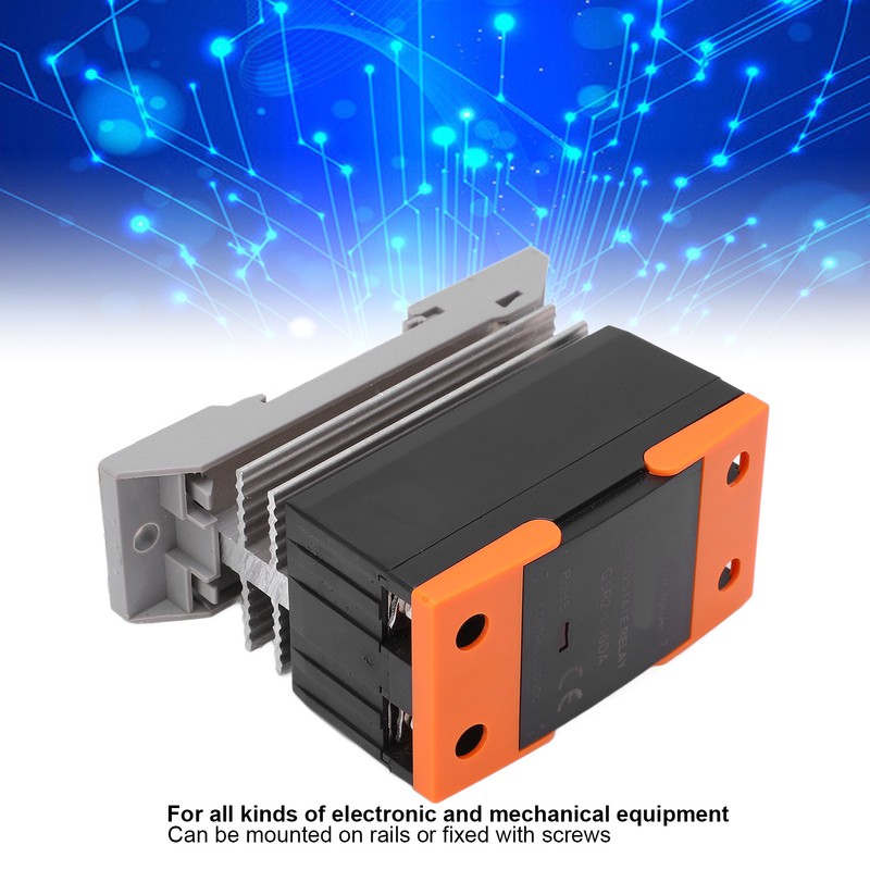 Small Solid State Relay DA Relay Module with Heat Sink