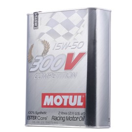 Motul 104244 300V 15w50 Synthetic Racing Oil, 20 l, 1 Pack