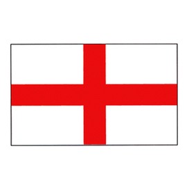 England St George Flag Interior Car Window Sticker