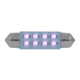 Grand General 77155 Light Bulb (211-2 Purple 8-LED Festoon Dome, 12V), 1 Pack