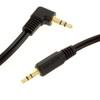 kenable 3.5mm Right Angle Male Jack to Jack Stereo Audio