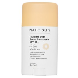 Natio Sun Invisible Stick Facial Sunscreen SPF 50+ 50g