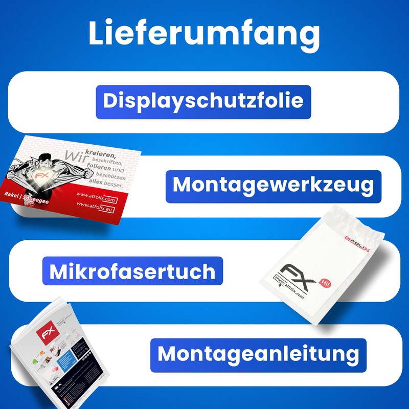 3 x atFoliX FX-Clear Screen Protector for iRiver Astell &