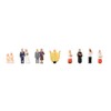 FALLER 155605 Heart Wedding Couple with Pastor, Plain, Multiple Colours