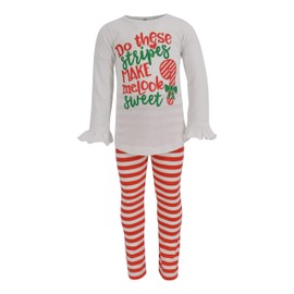 Unique Baby Disfraz de bastón de Caramelo con Diadema, Rojo y Blanco, 5