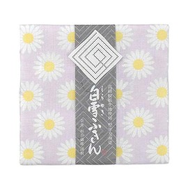Shirayuki Fukin Yuzen Dish Towel, Made in Japan, Chlorine Bleach, Flexible Texture, Margaret, Lavender, F