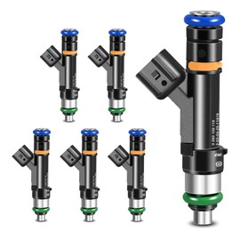 USUCRRE Upgraded Fuel Injectors 0280158119 Compatible with Chrysler Town & Country 2008-2010,for Dodge Grand Caravan 2008-2010 3.3L/3.8L,for Jeep Wrangler 2007 2008 2009 2010 2011 Set of 6 Injector
