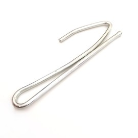 60 Pcs Stainless Steel Curtain Hooks Pinch Pleat Curtain Hook Deep Metal Prong Hooks