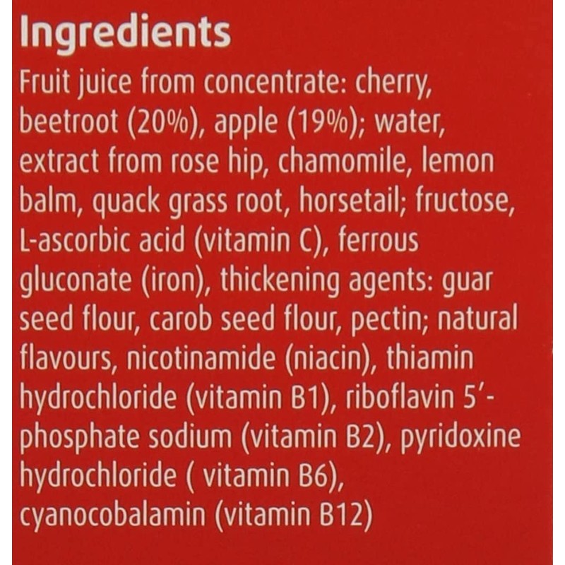 Hubner Vital Iron F 250 ml Liquid Supplement