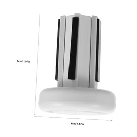 Sosoport Hockey Ice Hockey Stick End Cap Protector White Sturdy Hockey Stick Tip Cover Replaceable Hockey Stick End Protectors Hockey Stick End Protector for Ice Hockey Roller Hockey