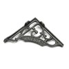 Pair of Shelf Brackets Waterloo Antique Cast Iron 125mm x