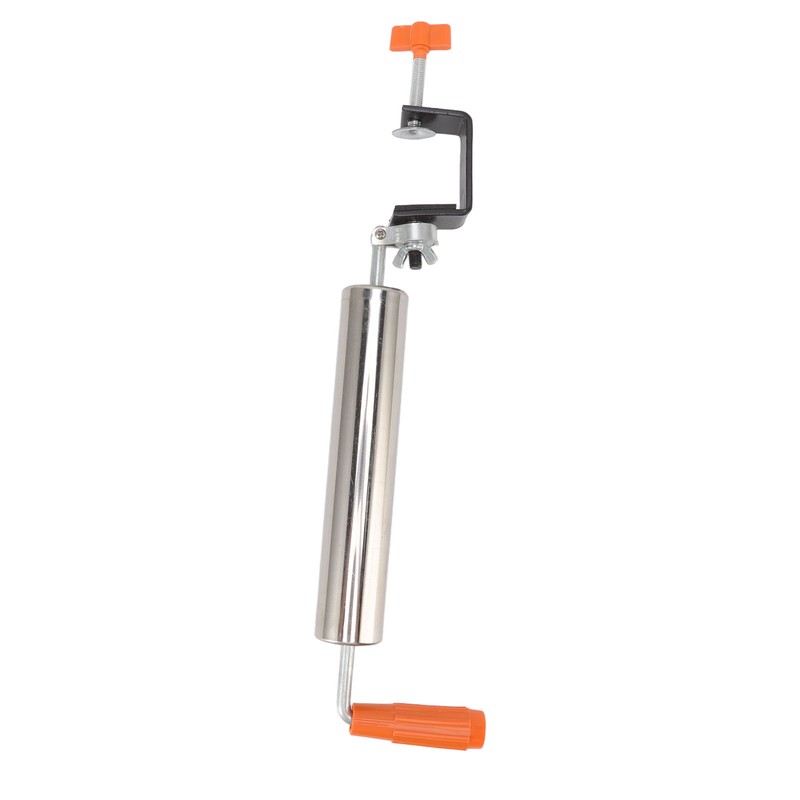 Rolling Pin Stainless Steel Dough Roller Fixed 360° Rotation for