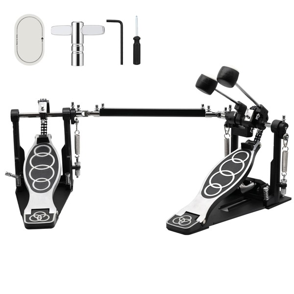 Double Bass Pedal Double Chain Drive Kick Drum Pedal with