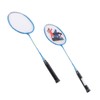 1 Pair Durable Sport Badminton Racket Aluminium Alloy Battledore With