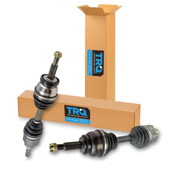 TRQ Front CV Axle Shaft Assembly Pair LH & RH