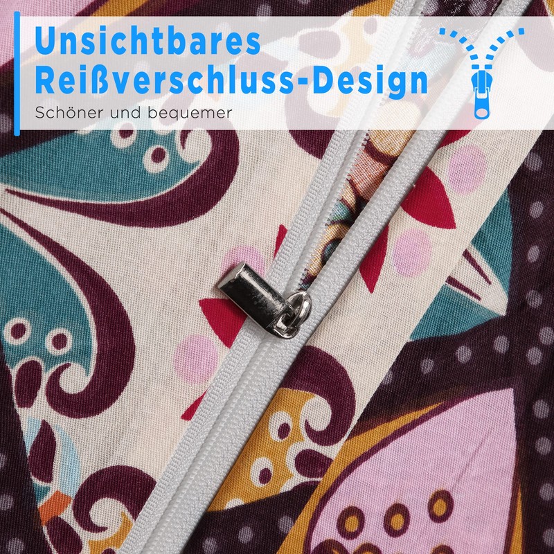 ATsense Set of 2 Cushion Covers, 40 x 60 cm,