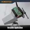 POWERTEC Vacuum Base Vise, 2-3/4 Inch Jaw Portable Table Suction