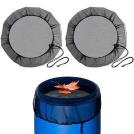MUNSKT Rain Butt Net 2 Pieces High-Quality Rain Butt Cover 60 cm Rain Butt Cover Adjustable Mosquito Protection Rain Butt Cover Protective Net Rain Butt Protection Against Leaves, Insects